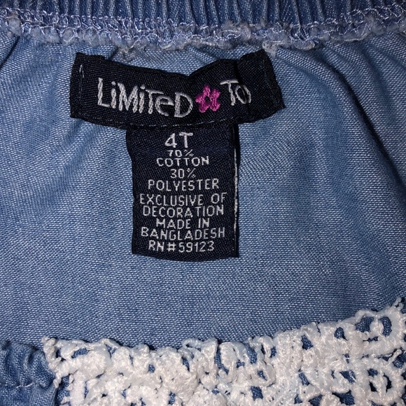 ⭐️5/$25⭐️ Jean romper - Picture 5 of 5